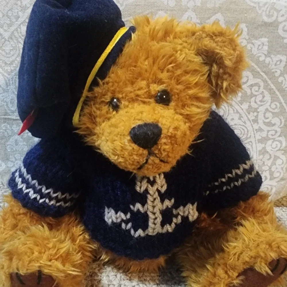 1997 Brass Button Bear Legendary Collection Tango Anchor Outfit Pickford Bears